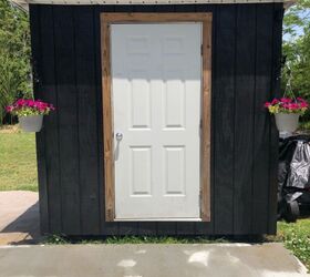creating a she shed craft shack the exterior