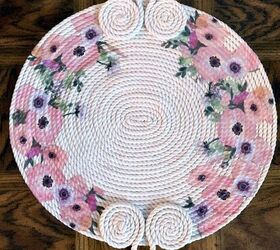 s 18 must try decor ideas that cost less than 20 to diy, An adorable cord table mat