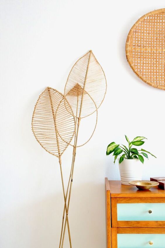 18 idias de decorao que custam menos de us 20 para diy, Como fazer folhas de palmeira
