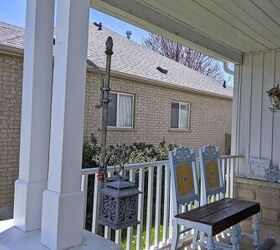 The gorgeous way she got more privacy on her front porch