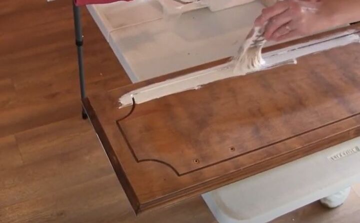 how to refinish old kitchen cabinets with valspar cabinet paint