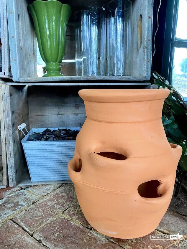 the easiest way how to age terra cotta pots