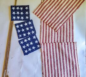how to make flags for the fourth