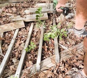 Cómo construir un enrejado de jardín de madera - Obelisco de pie para libre
