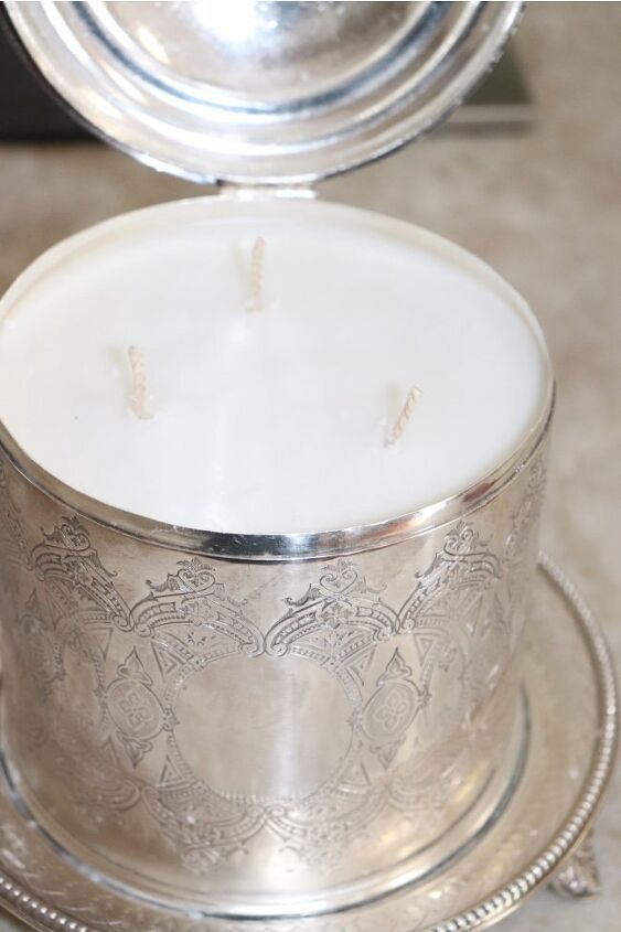 candle making tutorial for beginners using a unique container
