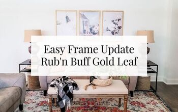 Actualización fácil del marco con Rub'n Buff dorado - 804 Sycamore