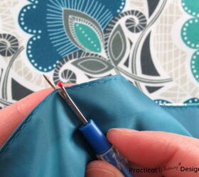 Snip the threads on a placemat to copy this brilliant 10-minute hack