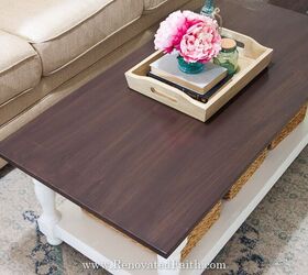 how to apply paint that looks like stain 6 stain shades to pick from, Click here to see how to build your own Turned Leg Coffee Table