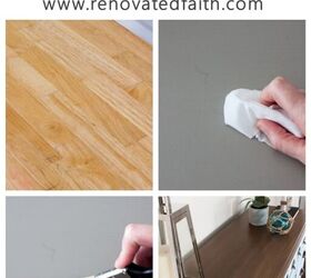 how to apply paint that looks like stain 6 stain shades to pick from, The shade in the picture above is Barnwood