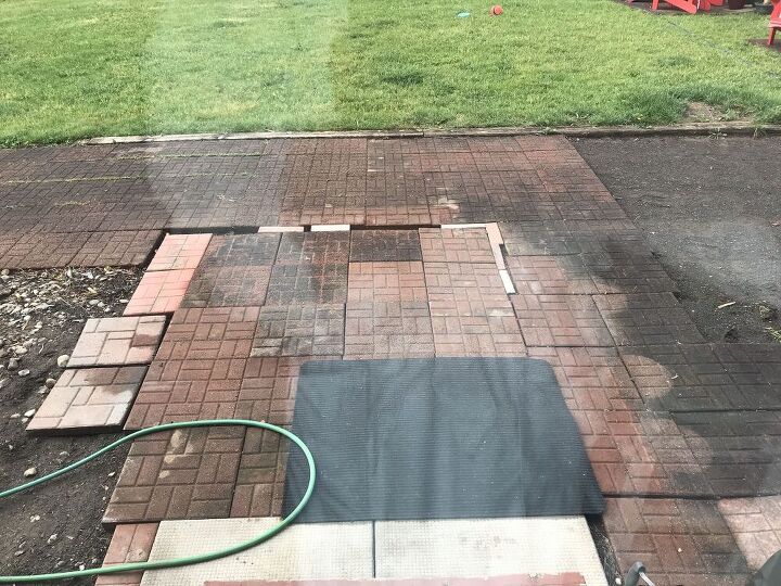 q how tu reuse patio stones