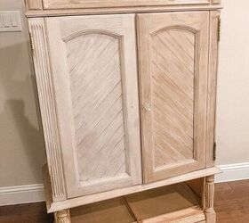 tv wooden cabinet makeover