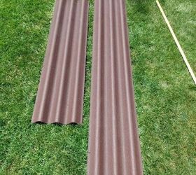 How a few old roofing panels made her garden grow so much better