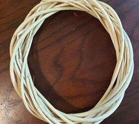How to take a Dollar Tree wreath form from plain to perfect in under 10 minutes