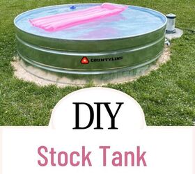 diy stock tank pool