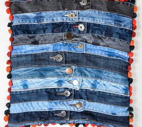 Revamp your space with these creative ways to upcycle your old jeans!