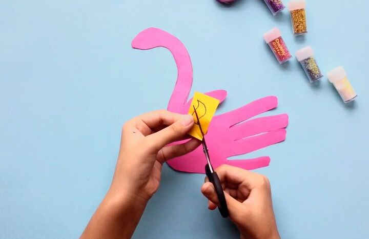 como fazer um carto de aniversrio de flamingo artesanato infantil