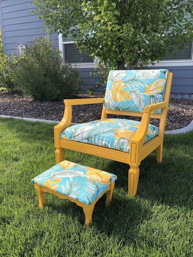 fun summer outdoor chair