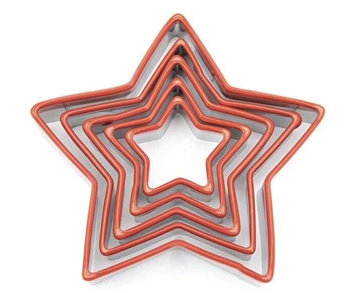 the best homemade 4th of july patriotic decorations, Star Cookie Cutter Set