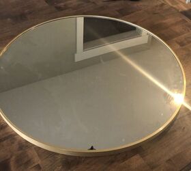 Do this 1 thing to turn any plain, round mirror into an expensive-looking accent