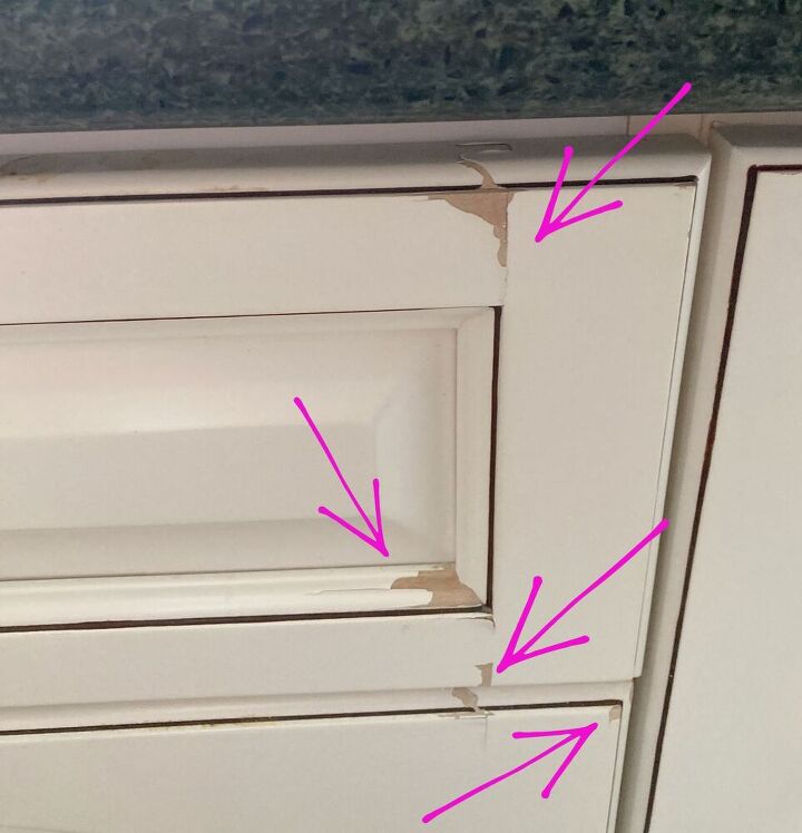 how to restore damaged cabinets