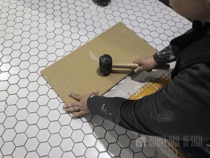 how to install a hexagon bathroom floor tile a beginner s guide