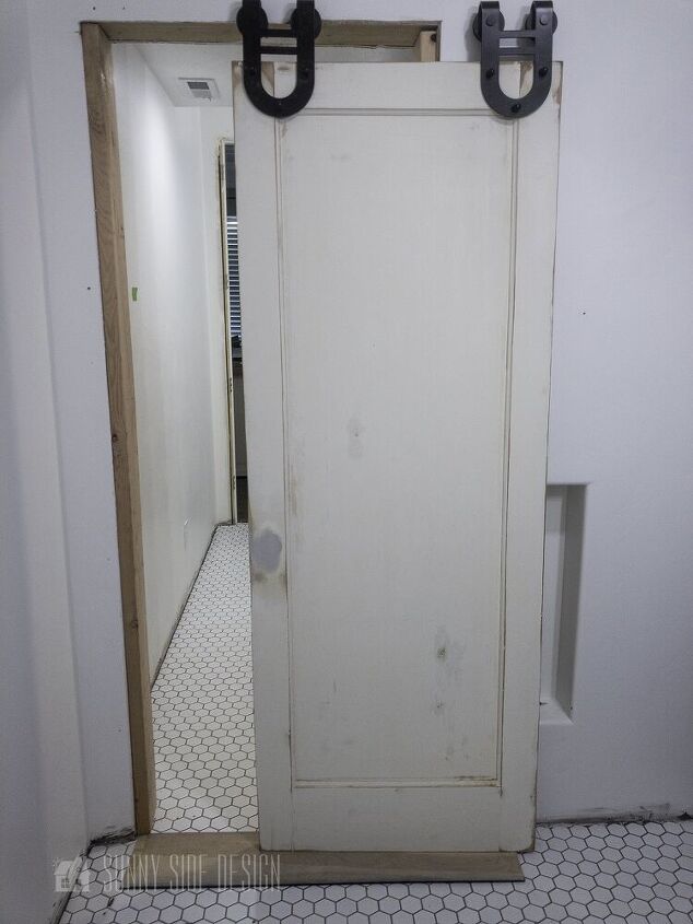 como fazer uma porta de celeiro acessvel para o banheiro