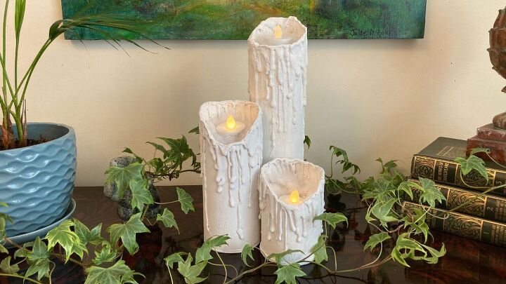 s 16 amazing ways to upcycle your leftover cans, Pringle Can Pillar Candles