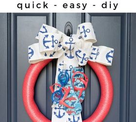 How to Make a Playful Summer Wreath for Your Front Door