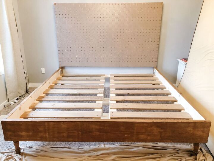marco de cama king diy