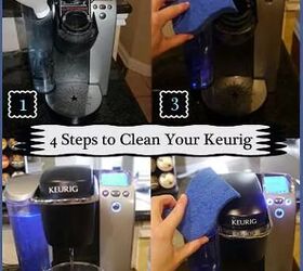 13 soluciones de limpieza de bricolaje que pueden acabar con cualquier desorden, Pasa vinagre por tu Keurig