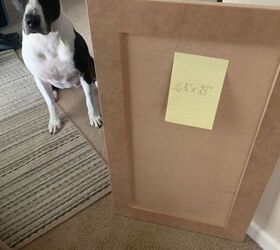 Got a salvaged cabinet door? Because you're going to want to copy this one