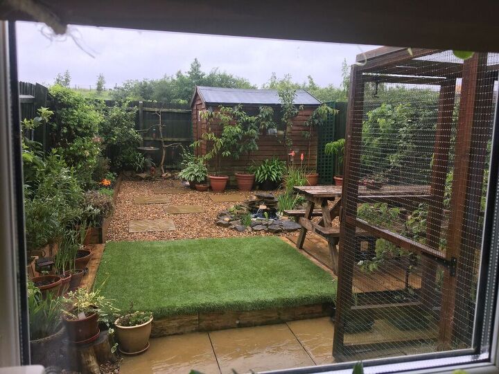 before and after small garden