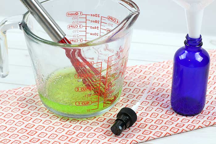 s 13 diy sanitizers and soaps to have on hand all summer, Some neon green anti germ spray