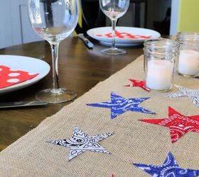 s 16 amazing july 4th decorating ideas to try this year, Patriotic Table Runner