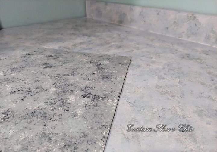 beach house painted countertops