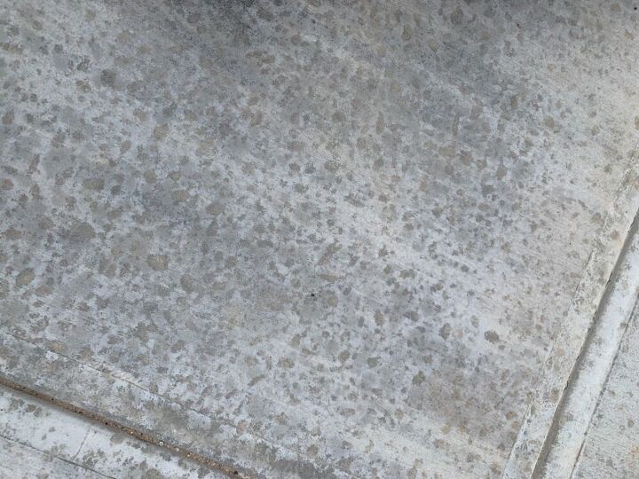 q spots in brand new driveway