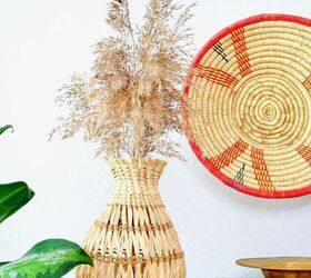 DIY Woven Vase With Raffia Hometalk