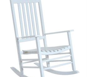 damaged rocker refresh, White Rocking Chair from Overstock com