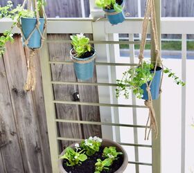 turn an old crib into the perfect garden spot