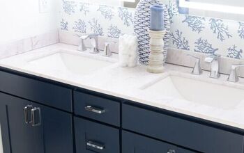 Navy Blue Bathroom Vanity: How To Renovate Your Cabinet
