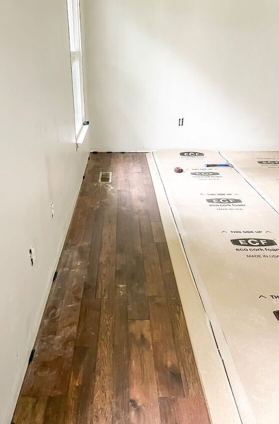 budget savvy master bedroom renovation flooring walls trim editio
