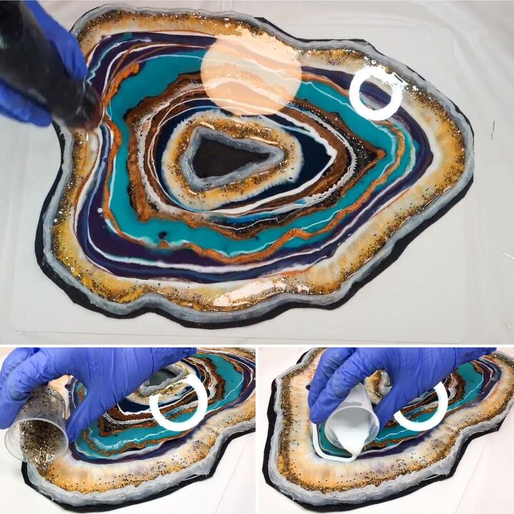 Diy Geode Easy DIY Resin Geode with Crystals | Hometalk