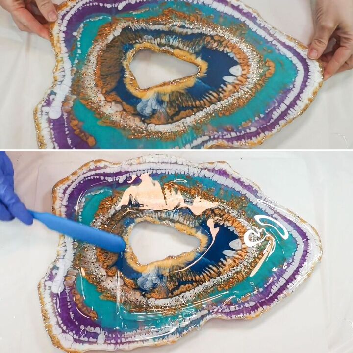 Diy Geode Easy DIY Resin Geode with Crystals | Hometalk