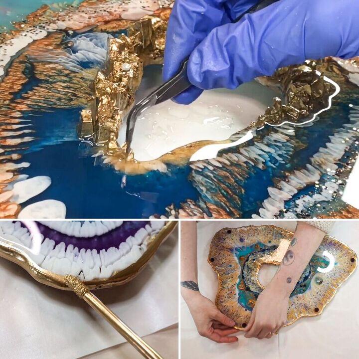 Diy Geode Easy DIY Resin Geode with Crystals | Hometalk