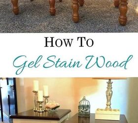easiest gel stain over stain technique how to gel stain over paint