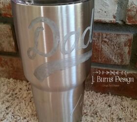 s 13 unexpected ways to use vinegar, Etch a stainless steel tumbler