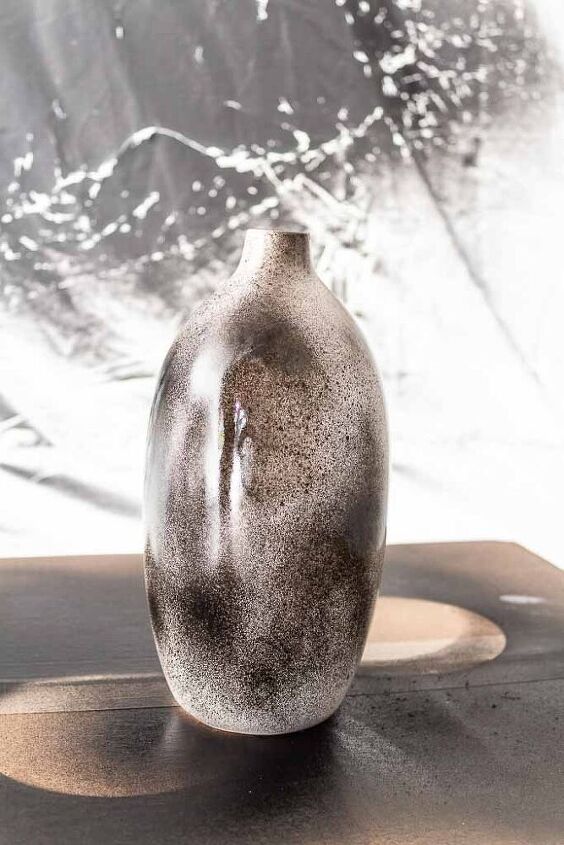 diy restoration hardware stone vase