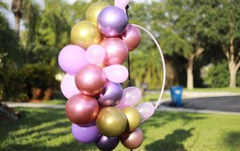 12 increíbles ideas de decoración con globos que no son sólo para fiestas.