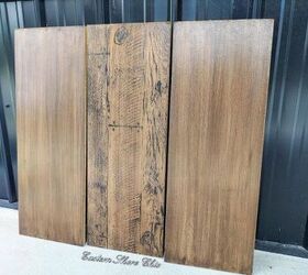 faux wood finish 3 different ways