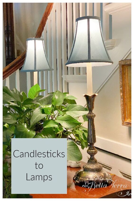 candlesticks to lamps